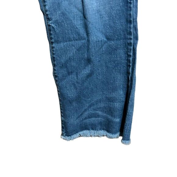 Old Navy Jeans Womens 14 Blue Flare Mid Rise Stretch Denim Bottoms - Picture 5 of 9